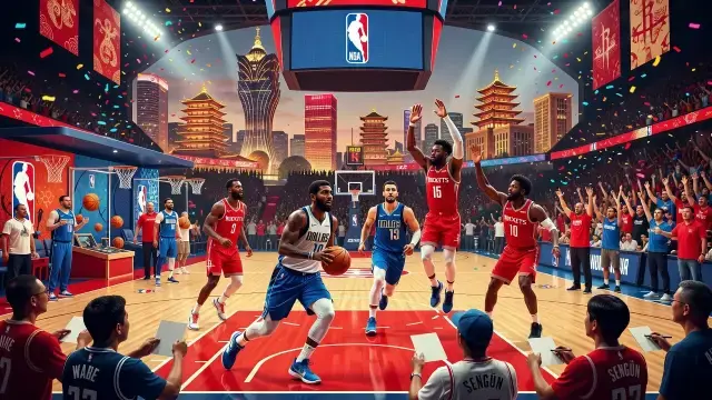 NBA Volta a Macau com Duelo Mavericks-Rockets e Festa dos Fãs