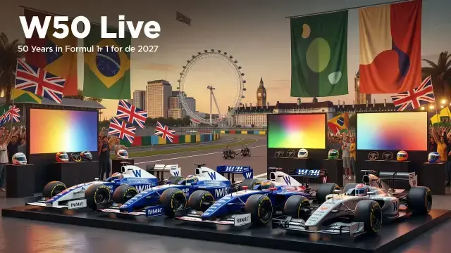 Williams Anuncia Programação para Celebrar Meio Século na F1